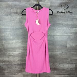 Easel Cutout Front Bodycon Dress Size M